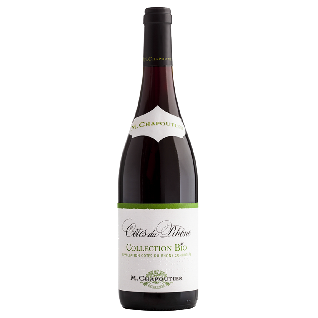 M Chapoutier Cotes-du-Rhone Rouge Collection Bio 2020