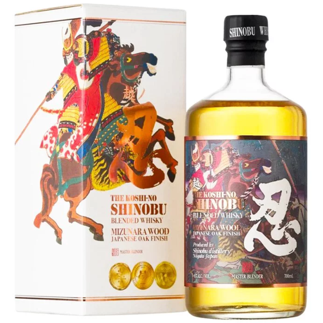 Shinobu Mizunara Oak Finish Blended Whisky 700ml