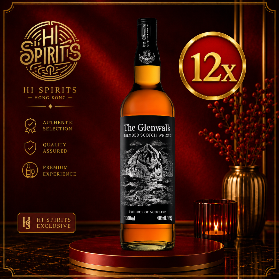 THE GLENWALK Blended Scotch Whisky 1L x 12