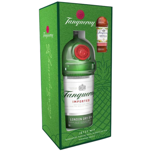 Tanqueray London Dry Gin 700ml + GB Tanqueray Sevilla Gin Miniature