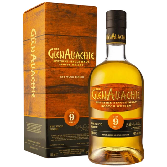 The Glenallachie 9 Years Rye Wood Finish Single Malt Whisky 700ml