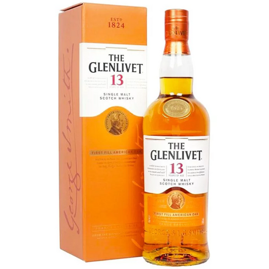 The Glenlivet 13 Years Old First Fill American Oak Scotch Whisky 700ml