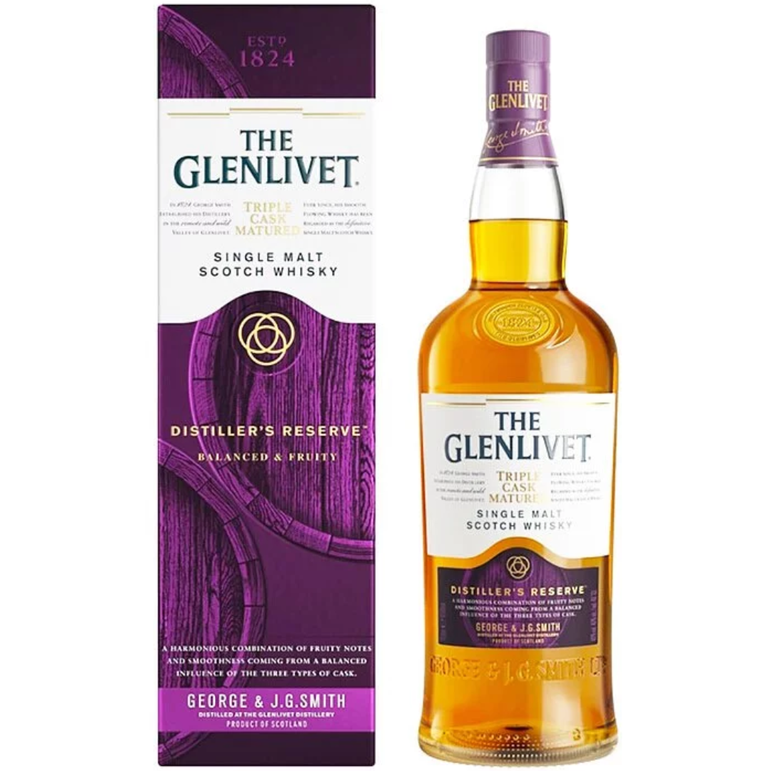 The Glenlivet Master Triple Cask Matured Distiller's Reserve Single Malt Whisky 1000ml