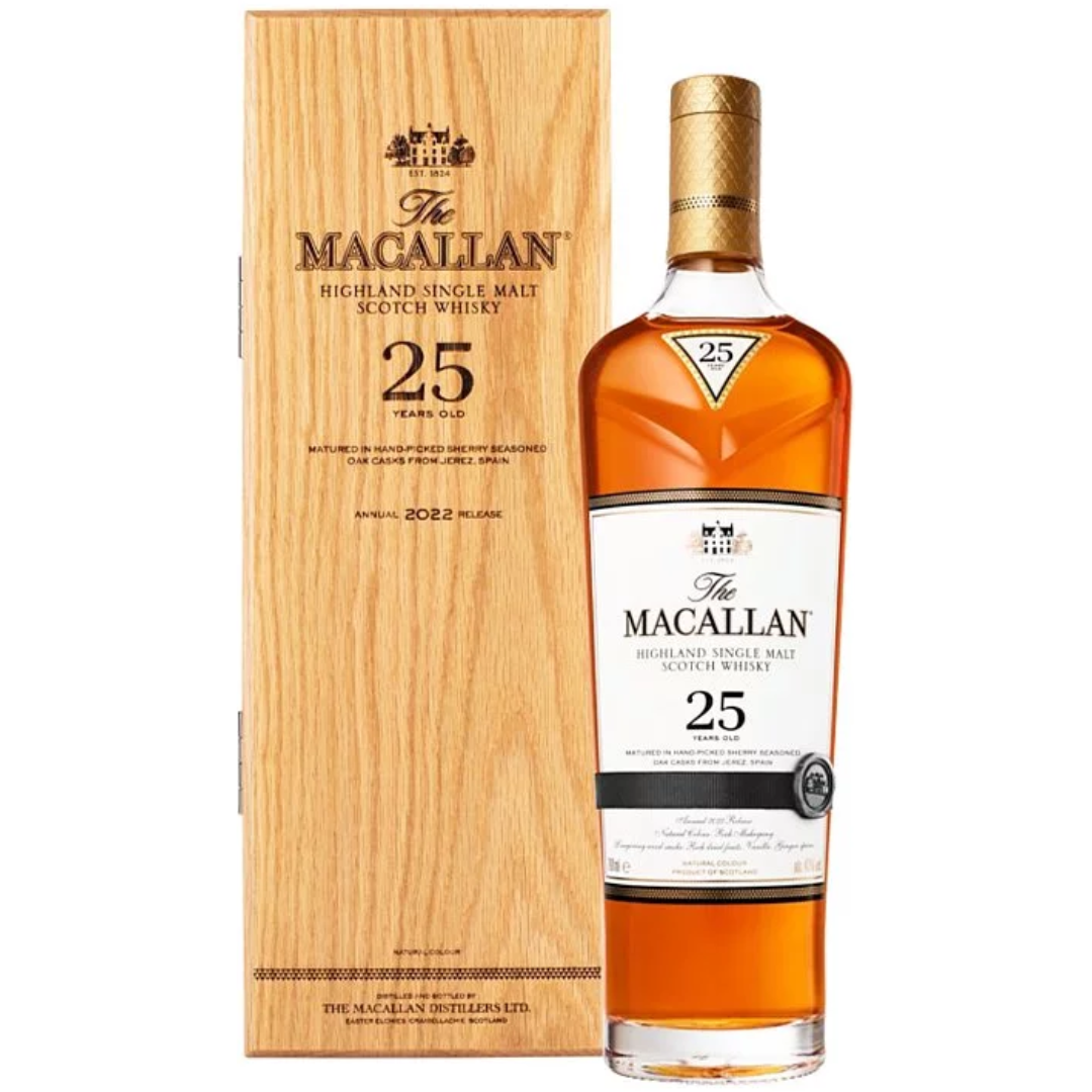 Macallan 25 Year Old Sherry Oak 2022 700ml