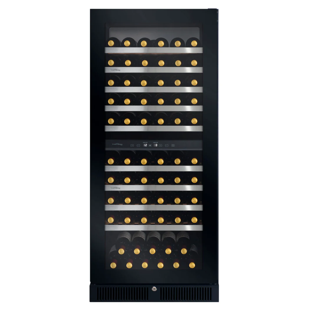 Vinvautz 110 Bottles Dual Zone Wine Cellar VZ110SDUG