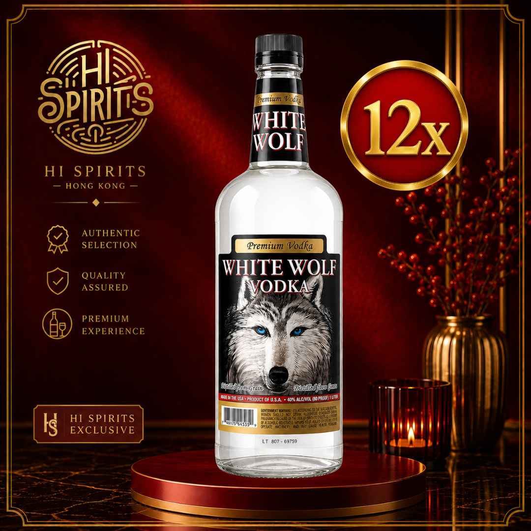 WHITE WOLF Vodka 1L x 12