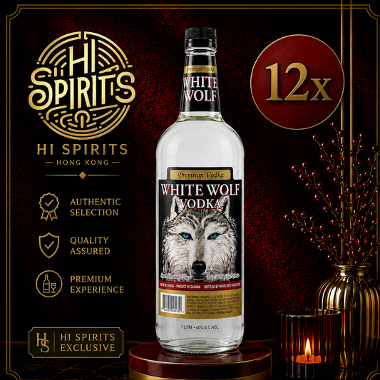 WHITE WOLF Vodka 1L x 12