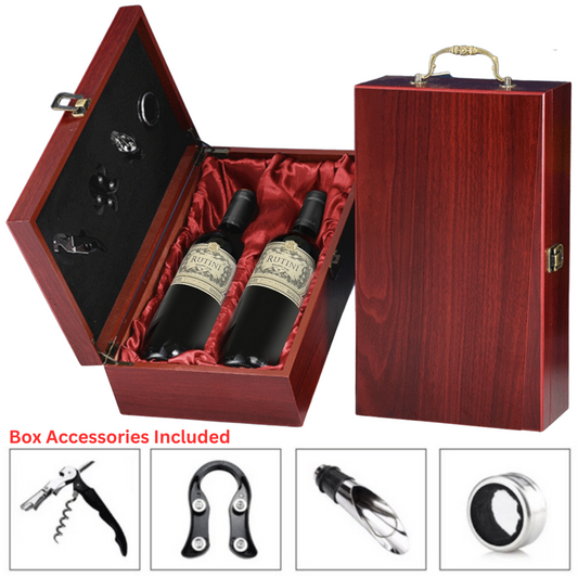 Wine Gift Box with Wine Accessories (PAIR Version) - LIMITED STOCKS ONLY