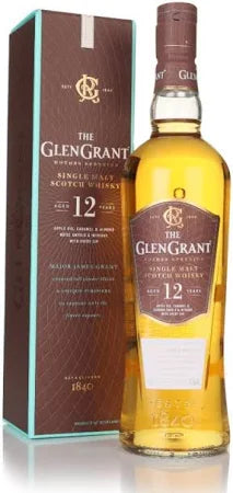 Glen Grant 12 Year Old Single Malt Whisky 700ml