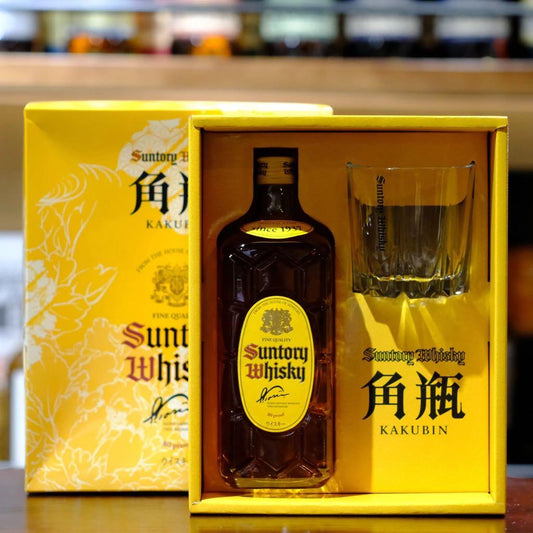 Suntory Whisky Kakubin with Gift Glass 700ml